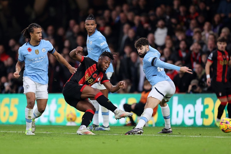 Soi kèo bóng đá Bournemouth vs Manchester City